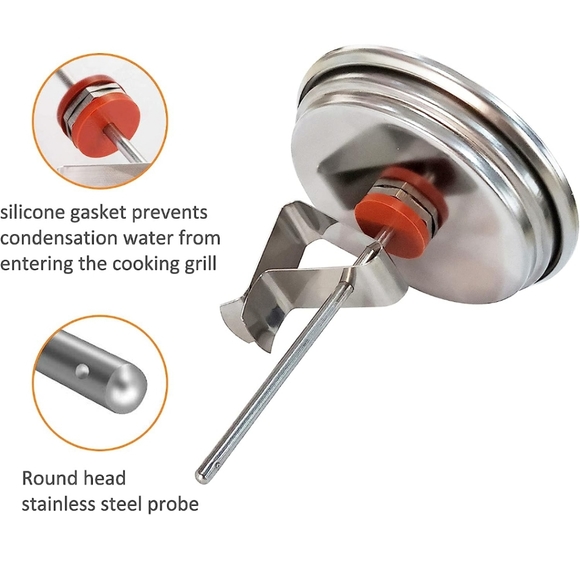 Grill smoker temperature gauge (47A) - Picture 5 of 11